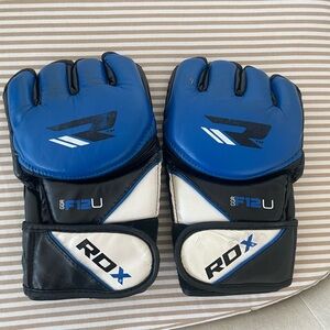 ROX Blue and Black Boxing Gloves